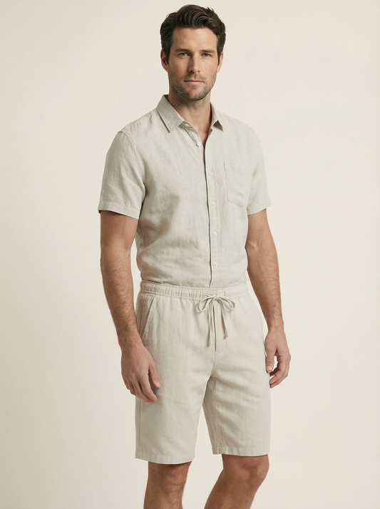 Sardinia - Cotton Linen Shorts