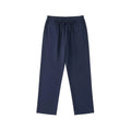 Men's Cotton Linen Pants Summer Thin Style Loose Fit Plus Size Sports Straight Leg Casual Trousers Chinese Style Spring Autumn