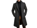 Winter Men's Trench Coats Luxury Male Mid-Long Warm Wool Jackets Casual Mens Business Comfortable Overcoat Clothing