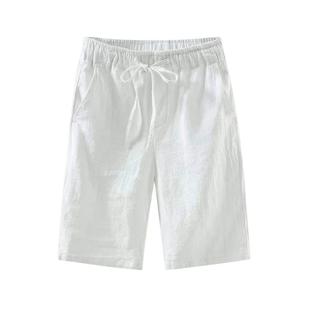 Men Shorts for Men Cotton Linen Casual Breathable Beach Shorts Men's Short Sweatpants Vacation Gym Basketball