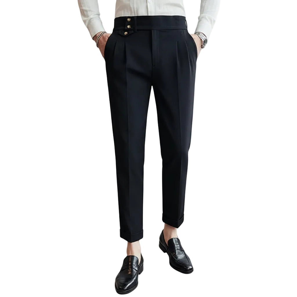 White Slim Fit Business Suit Trousers for Men Korean Reviews Many Stylish Designer Clothes Vintage High Quality Man Suits Pants