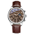 Simple Fashion Men's Pu Leather Strap Quartz Wristwatch Leisure Watches Masculino Relogio Male Clock Out-door Reloj Hombre